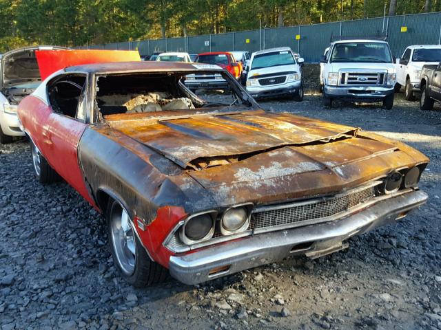 136378Z132735 - 1968 CHEVROLET CHEVELL RED photo 1