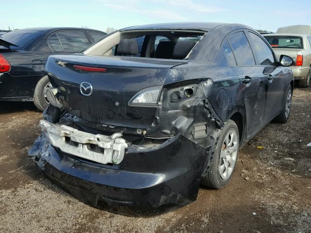 JM1BL1UFXC1511170 - 2012 MAZDA 3 I BLACK photo 4