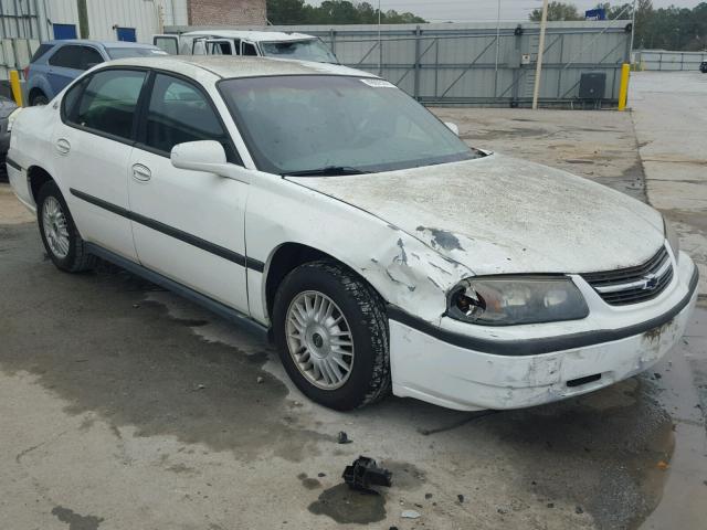 2G1WF55E9Y9100618 - 2000 CHEVROLET IMPALA WHITE photo 1