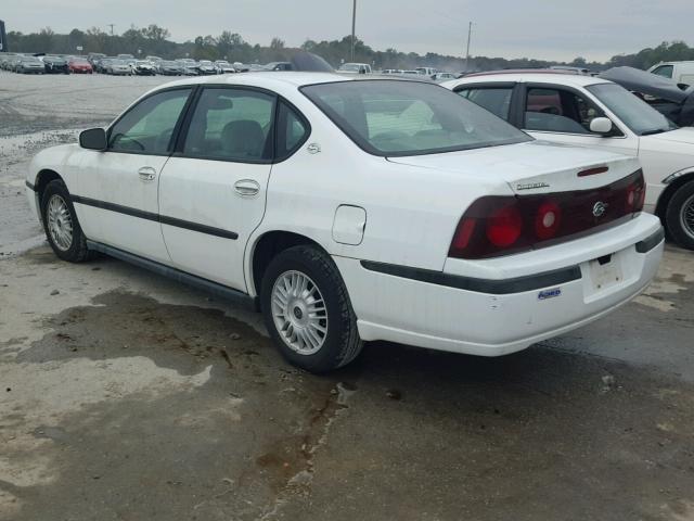 2G1WF55E9Y9100618 - 2000 CHEVROLET IMPALA WHITE photo 3