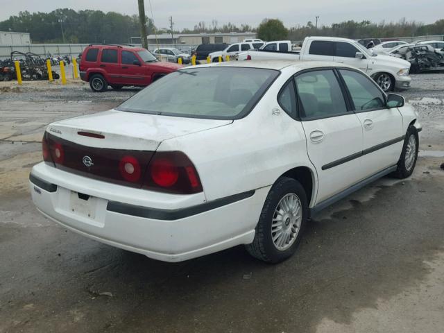 2G1WF55E9Y9100618 - 2000 CHEVROLET IMPALA WHITE photo 4