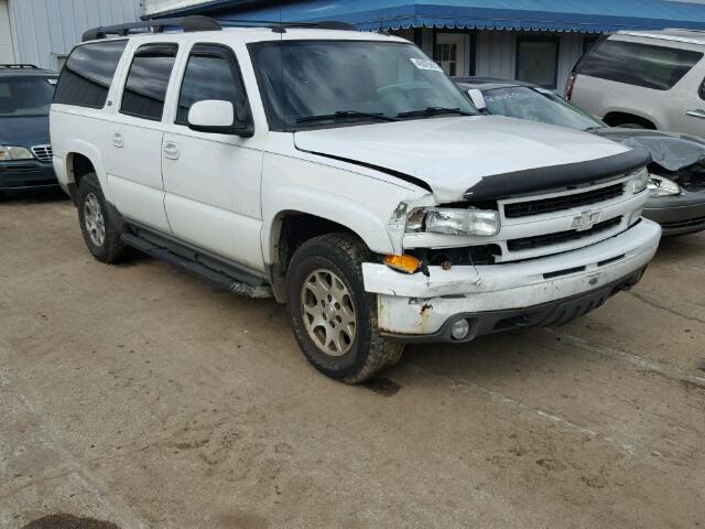 3GNFK16Z04G110250 - 2004 CHEVROLET SUBURBAN K WHITE photo 1