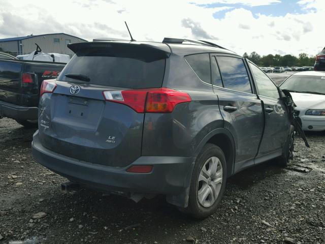JTMBFREV7ED065198 - 2014 TOYOTA RAV4 LE Boz foto 4