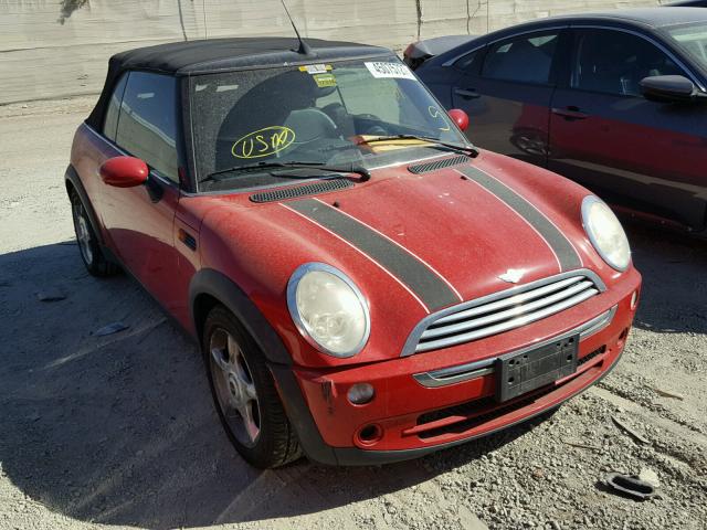 WMWRF33575TF62952 - 2005 MINI COOPER RED photo 1