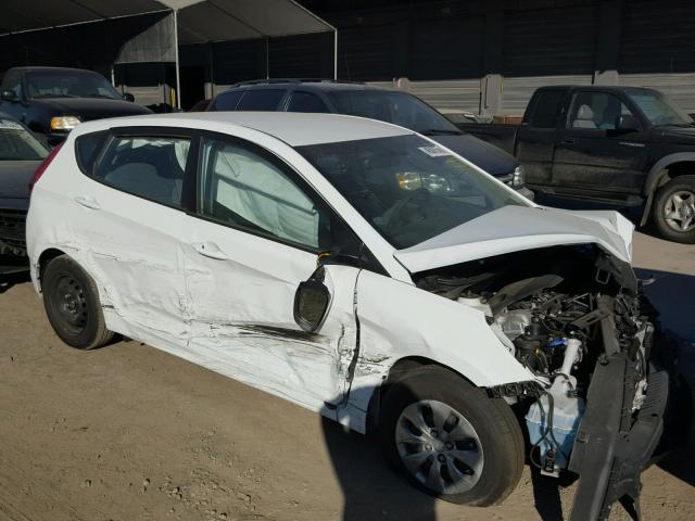 KMHCT5AE6HU348462 - 2017 HYUNDAI ACCENT SE WHITE photo 1