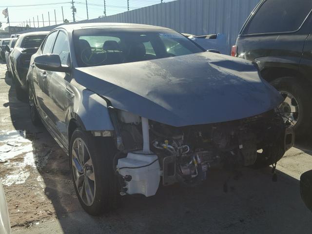 5XXGR4A65FG431407 - 2015 KIA OPTIMA SX GRAY photo 1