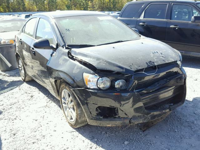 1G1JC5SH6F4127129 - 2015 CHEVROLET SONIC LT BLACK photo 1