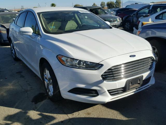 3FA6P0H78DR144222 - 2013 FORD FUSION SE WHITE photo 1