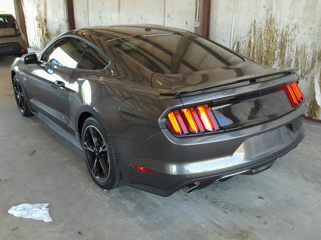 1FA6P8CF8H5207888 - 2017 FORD MUSTANG GT GRAY photo 3