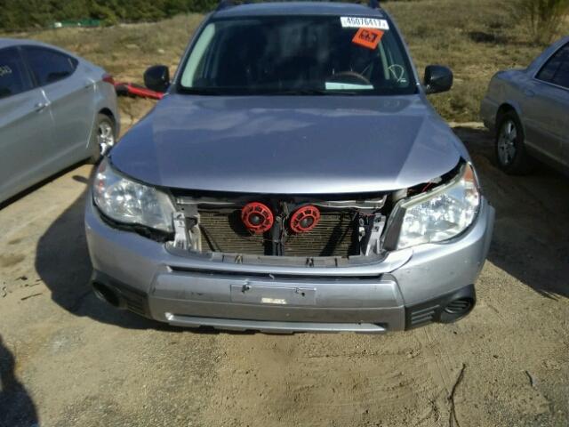 JF2SHBBC5CG432388 - 2012 SUBARU FORESTER 2 SILVER photo 9