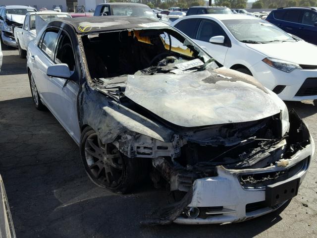 1G1ZK57739F149314 - 2009 CHEVROLET MALIBU LTZ WHITE photo 1