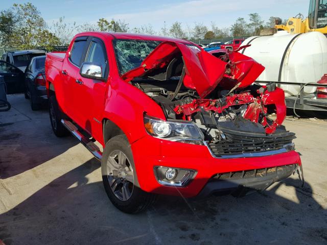 1GCGTBE31F1256106 - 2015 CHEVROLET COLORADO L RED photo 1