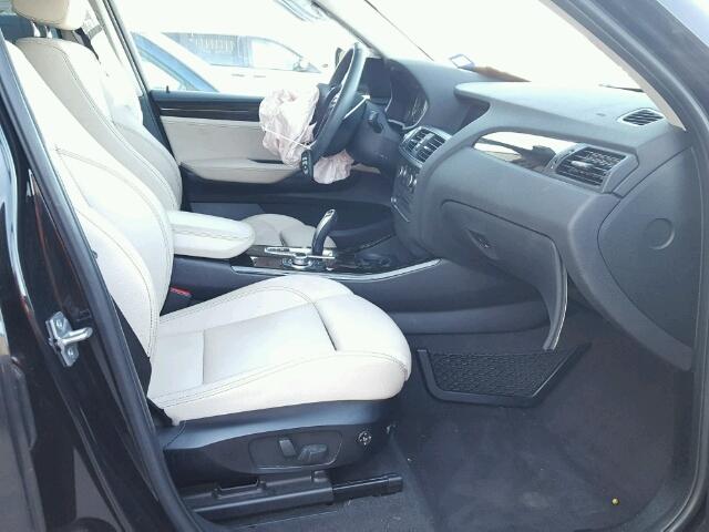 5UXWX5C5XBL700232 - 2011 BMW X3 XDRIVE2 BLACK photo 5