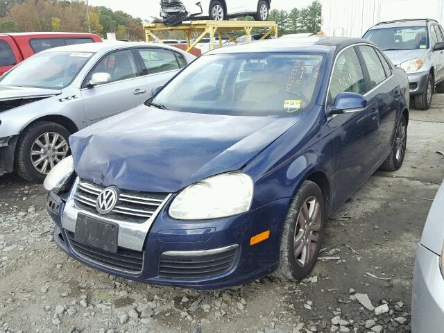 3VWDF71K87M012782 - 2007 VOLKSWAGEN JETTA 2.5 BLUE photo 2