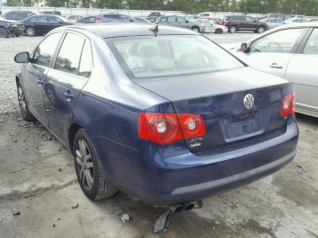 3VWDF71K87M012782 - 2007 VOLKSWAGEN JETTA 2.5 BLUE photo 3