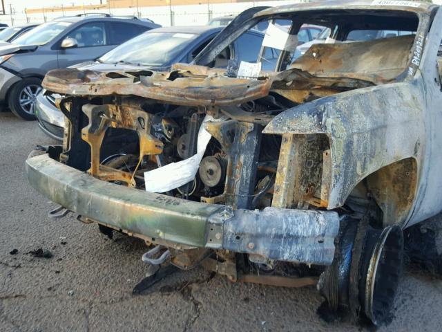 2GCEK13M181209221 - 2008 CHEVROLET SILVERADO BURN photo 9