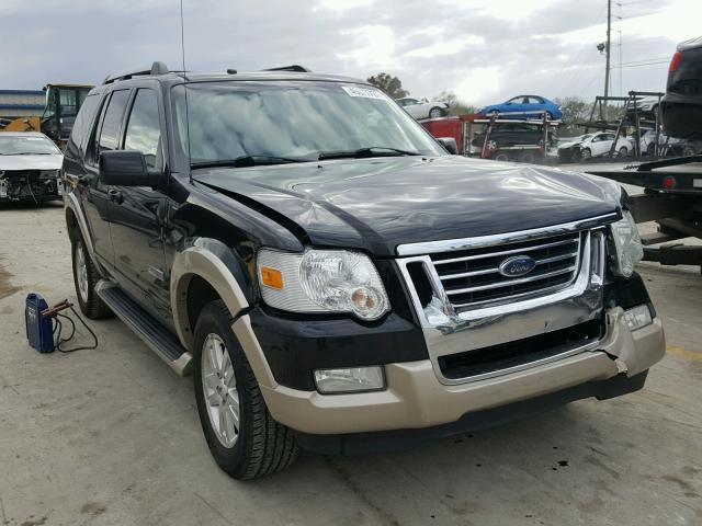 1FMEU64E27UA92911 - 2007 FORD EXPLORER E BLACK photo 1