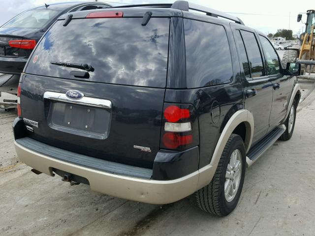 1FMEU64E27UA92911 - 2007 FORD EXPLORER E BLACK photo 4