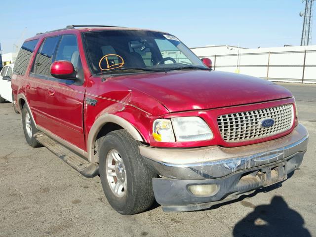 1FMRU17L4XLA40216 - 1999 FORD EXPEDITION RED photo 1