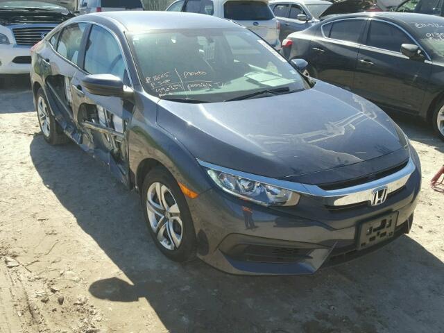 19XFC2F5XGE072034 - 2016 HONDA CIVIC LX BLUE photo 1