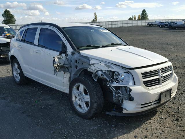 1B3HB48A49D163338 - 2009 DODGE CALIBER SX WHITE photo 1