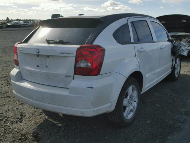 1B3HB48A49D163338 - 2009 DODGE CALIBER SX WHITE photo 4