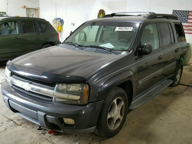 1GNES16S546114987 - 2004 CHEVROLET TRAILBLAZE CHARCOAL photo 2