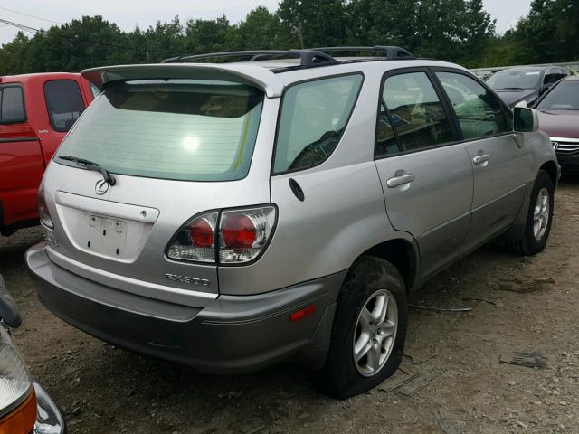 JTJHF10U820241816 - 2002 LEXUS RX 300 GRAY photo 4