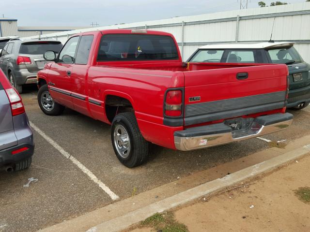 3B7HC12Y7XG143732 - 1999 DODGE RAM 1500 RED photo 3