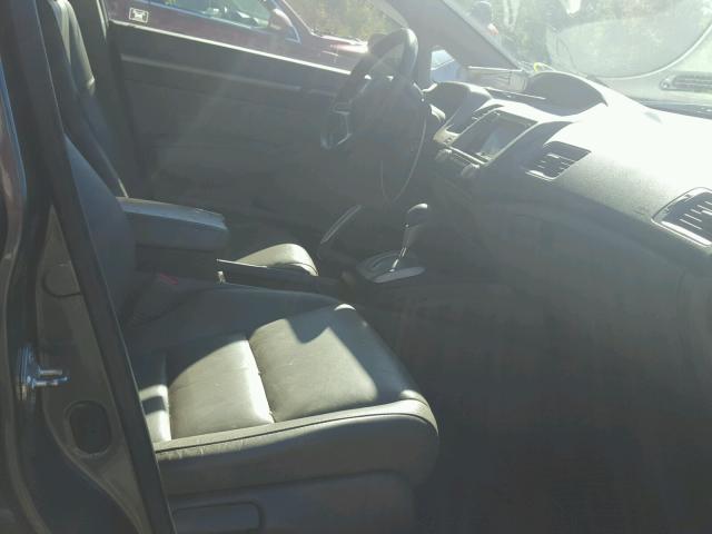 2HGFA1F95AH502309 - 2010 HONDA CIVIC EXL 灰色 照片 5