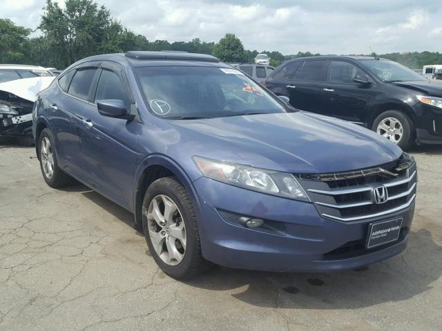 5J6TF1H51CL000717 - 2012 HONDA CROSSTOUR BLUE photo 1