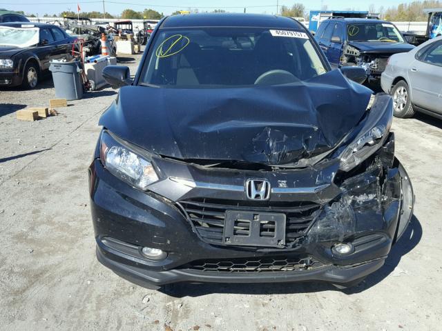 3CZRU6H5XGM732328 - 2016 HONDA HR-V EX BLACK photo 9