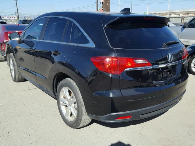 5J8TB3H55DL002812 - 2013 ACURA RDX BLACK photo 3