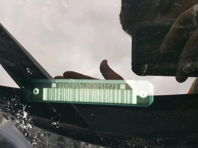 1GNDX33L05D252178 - 2005 CHEVROLET UPLANDER L 蓝色 照片 10