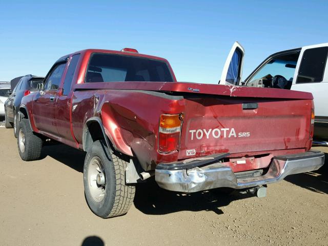 JT4VN13G1R5127913 - 1994 TOYOTA PICKUP RED photo 3