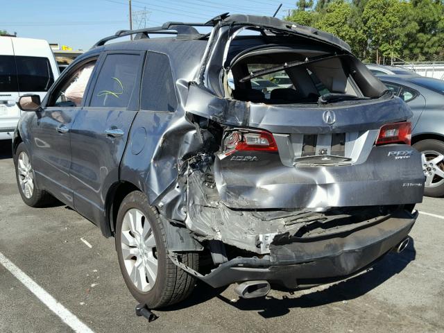 5J8TB1H57AA003049 - 2010 ACURA RDX TECHNO CHARCOAL photo 3