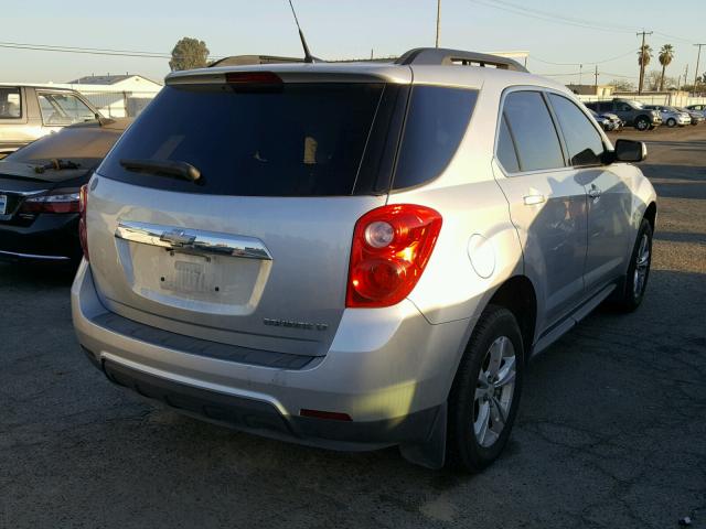 2GNALDEC7B1168836 - 2011 CHEVROLET EQUINOX LT SILVER photo 4