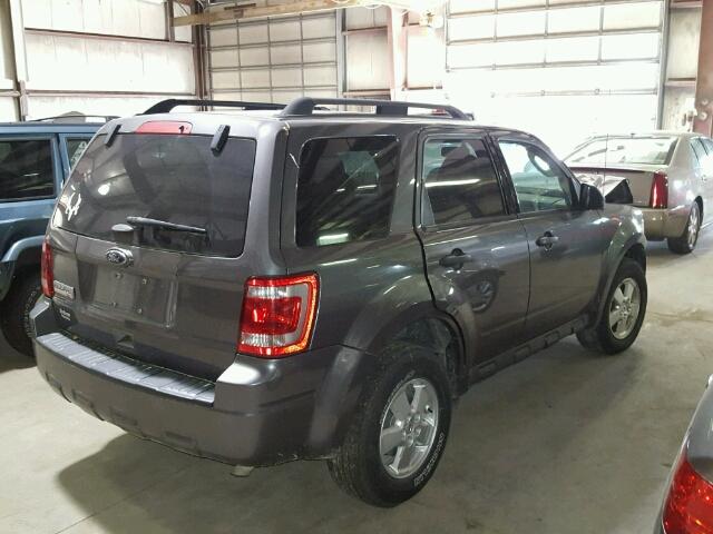 1FMCU9D79CKC28175 - 2012 FORD ESCAPE XLT GRAY photo 4