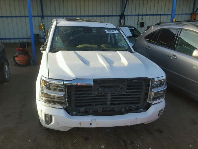 3GCUKTEC7HG464135 - 2017 CHEVROLET SILVERADO WHITE photo 9