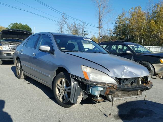 1HGCM56736A064198 - 2006 HONDA ACCORD EX SILVER photo 1