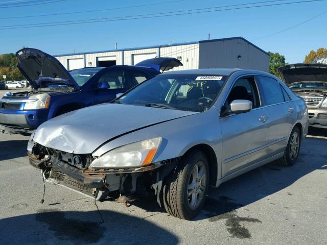 1HGCM56736A064198 - 2006 HONDA ACCORD EX SILVER photo 2