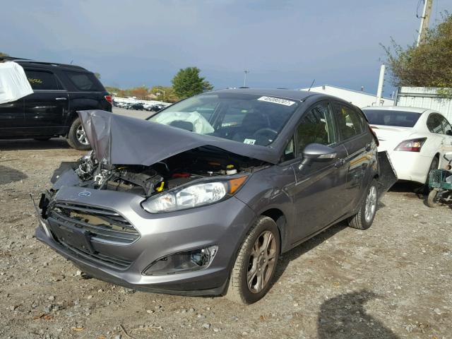 3FADP4EJ3EM194636 - 2014 FORD FIESTA SE GRAY photo 2