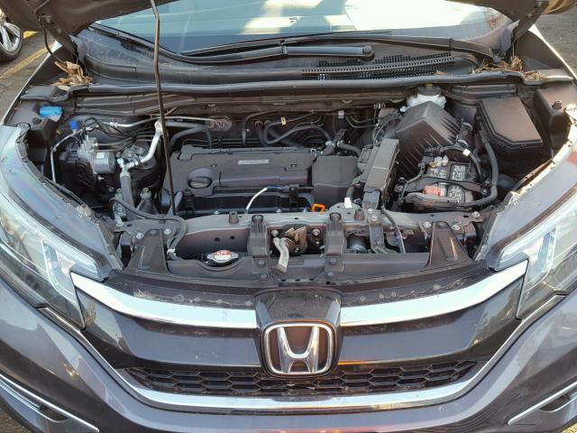 2HKRM3H78GH567827 - 2016 HONDA CR-V EXL GRAY photo 7