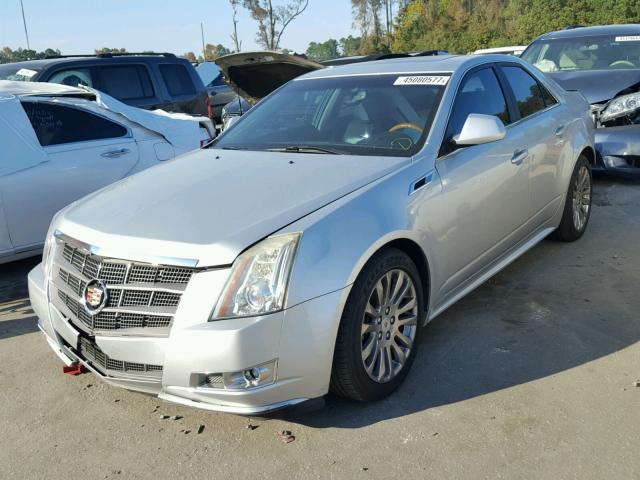 1G6DS5ED6B0164105 - 2011 CADILLAC CTS PREMIU SILVER photo 2