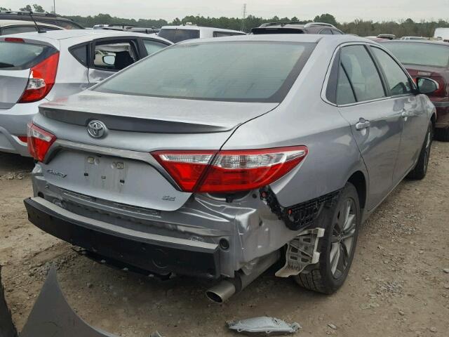 4T1BF1FK2FU104878 - 2015 TOYOTA CAMRY LE SILVER photo 4