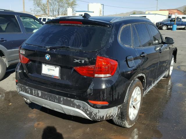 WBAVM1C50EVW47240 - 2014 BMW X1 SDRIVE2 BLACK photo 4