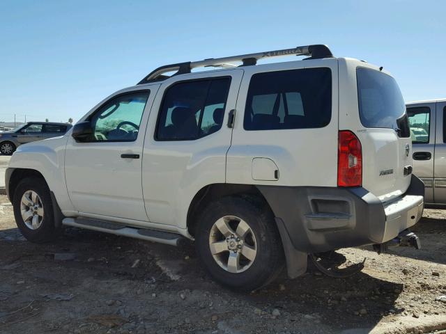 5N1AN08U89C514487 - 2009 NISSAN XTERRA OFF WHITE photo 3