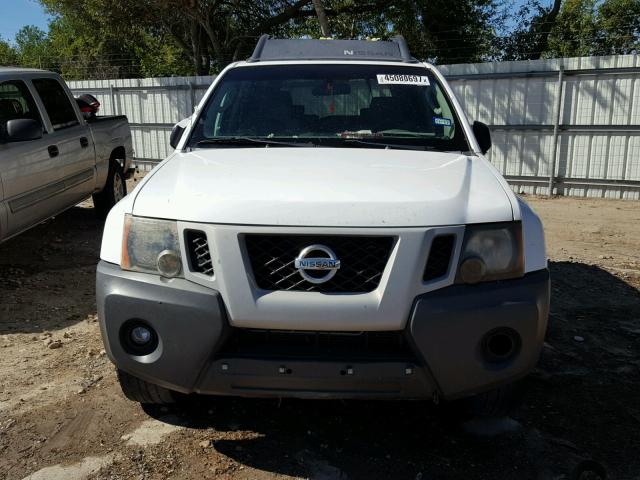 5N1AN08U89C514487 - 2009 NISSAN XTERRA OFF WHITE photo 9