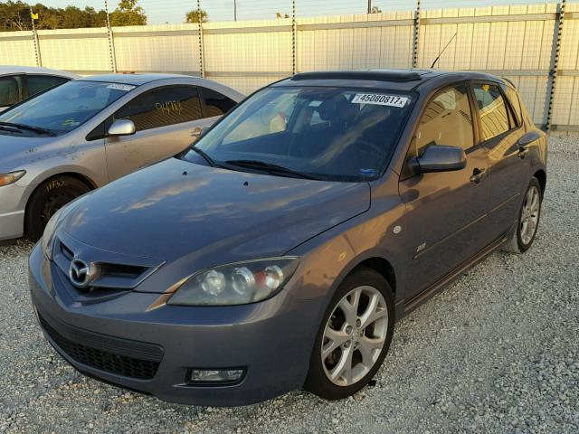 JM1BK343971692384 - 2007 MAZDA 3 HATCHBAC SILVER photo 2