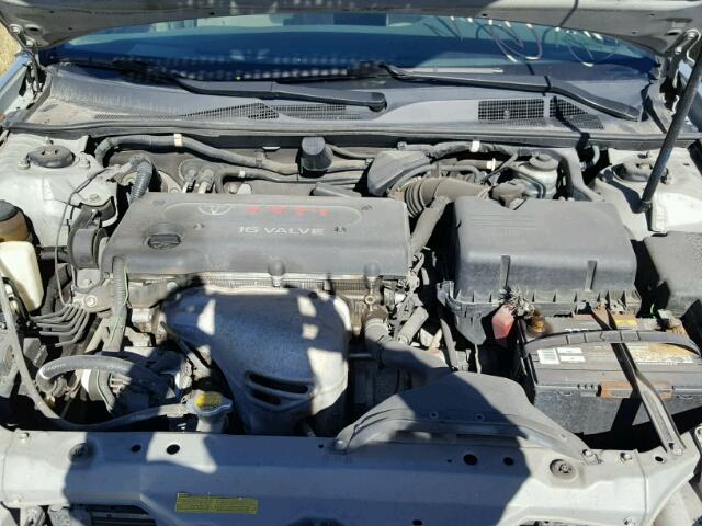 4T1BE32KX2U549612 - 2002 TOYOTA CAMRY LE SILVER photo 7